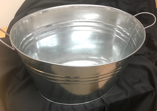 Galvanized Oval Bucket for beverage service